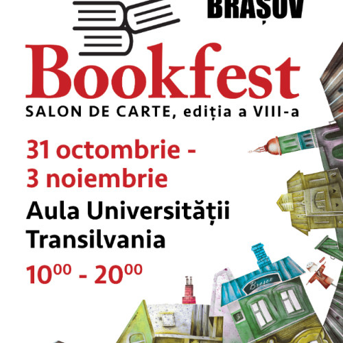 Salonul de Carte Bookfest Brașov, între 31 octombrie și 3 noiembrie