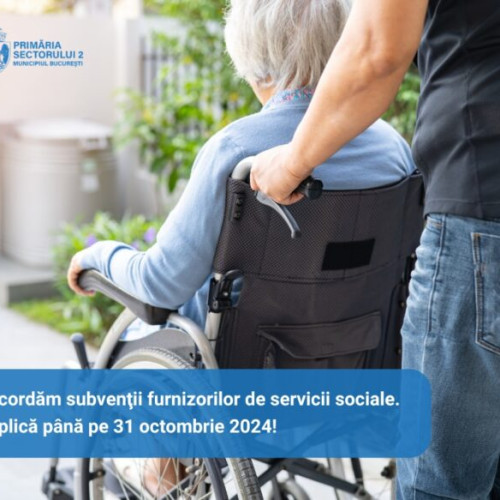 Primăria Sectorului 2 oferă subvenții pentru organizațiile care sprijină persoanele defavorizate