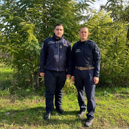 Un tânăr salvat de polițiștii de frontieră din Botoșani