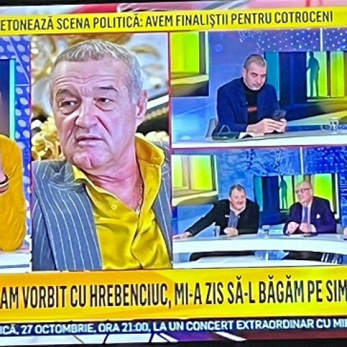 Gigi Becali discută despre susținerea PSD pentru George Simion