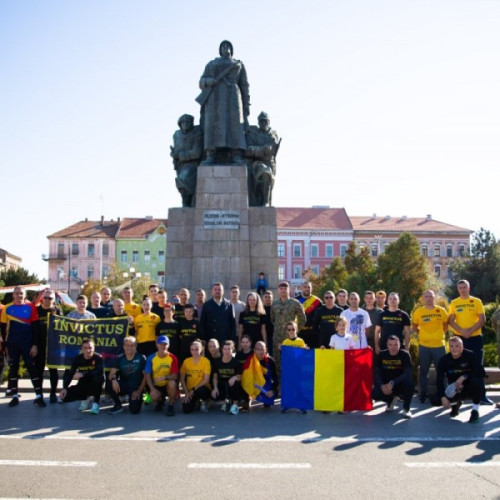 Stafeta Veteranilor Invictus ajunge în județul Arad