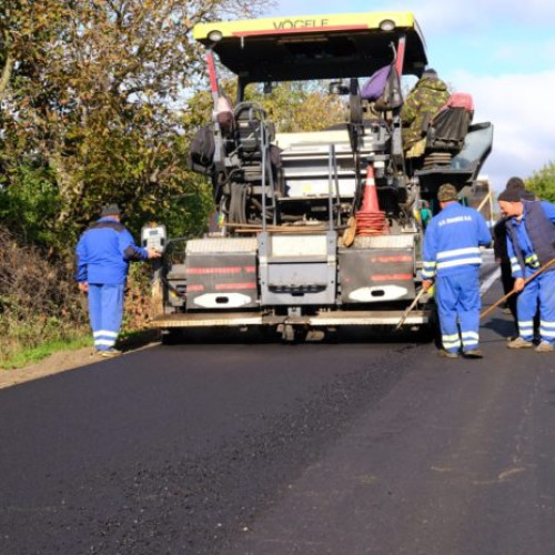Drum reabilitat între Brăteni și Dobârceni în Botoșani