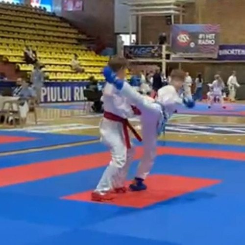 Albert Vatamanu, dublu campion național la karate din Botoșani