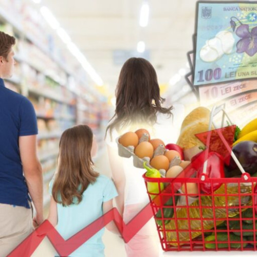 Cosul minim de consum pentru o familie în România a crescut cu 4,7% în 2024