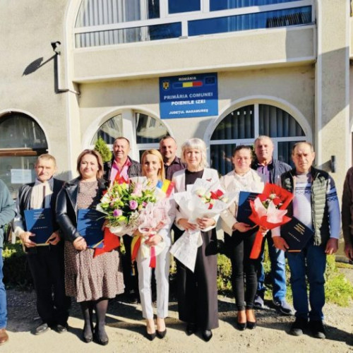 Mirela-Lacrimioara Birlea a depus jurământul pentru un nou mandat de primar al Comunei Poienile Izei