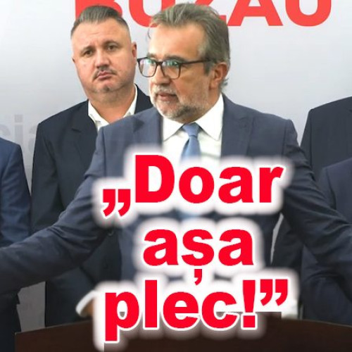 Lucian Romascanu: "Voi rămâne președinte al CJ Buzau și după alegeri"