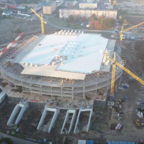 Sala Polivalentă din Brașov va avea o capacitate de 10.075 locuri