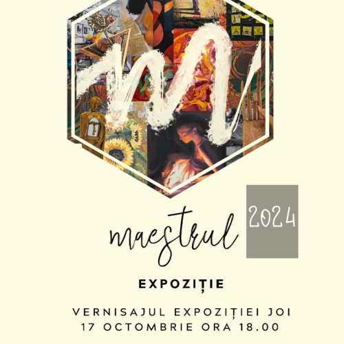 Expoziția de arte vizuale la Liceul de Arte "Corneliu Baba" din Bistrița