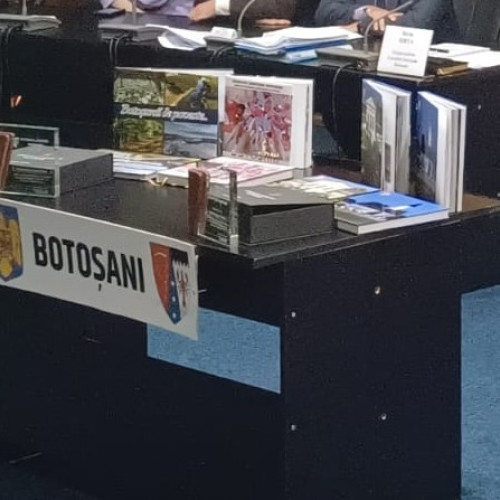 Patru albume de prezentare a județului Botoșani, lansate în cadrul ședinței Consiliului Județean
