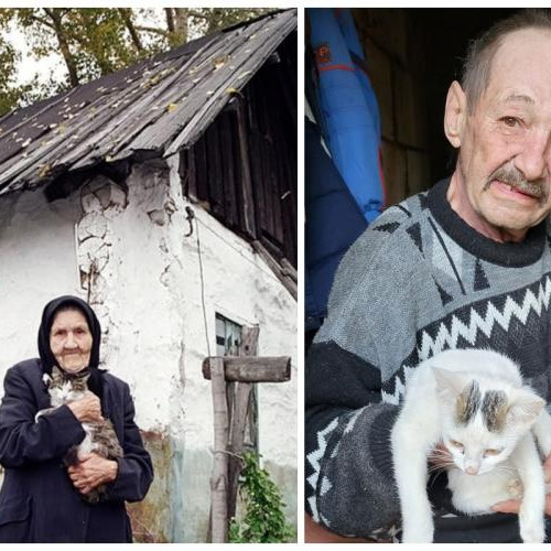 Bunicii din jurul Clujului, ajutați de o clujeancă generoasă