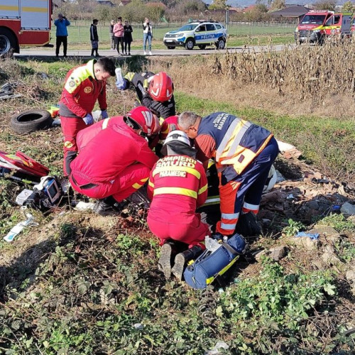 Accident feroviar în localitatea Săsar