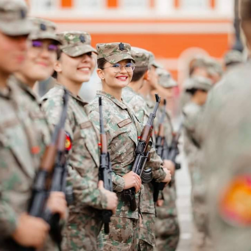 Ceremonie de depunere a jurământului militar la Academia Forțelor Aeriene