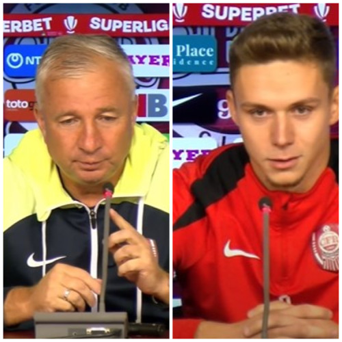 Dan Petrescu laudă talentul lui Louis Munteanu înainte de meciul cu Sepsi