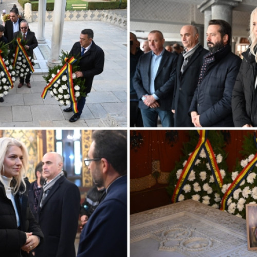 Alina Gorghiu, omagiu adus regilor României la Curtea de Argeș