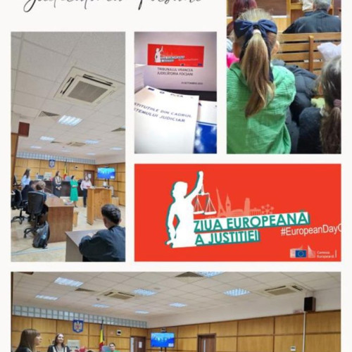 Ziua Europeană a Justiției, sărbătorită cu activități educative în Focșani