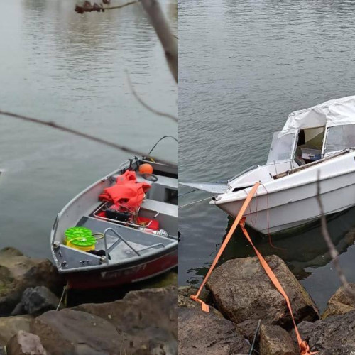 Accident naval în Bratul Sulina, trei persoane implicate