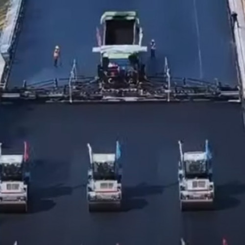 China a construit prima autostradă din lume fără muncitori