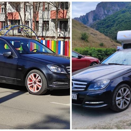 Recuperarea unui Mercedes furat cu ajutorul comunității online din Cluj-Napoca