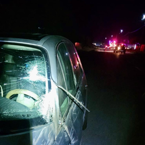 Accident rutier în comuna Măciuca, satul Roboaia, între un autoturism și o căruță