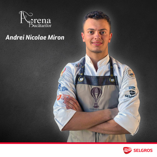 Andrei Miron din Botoșani pregătește o competiție delicioasă la Arena Bucătarilor 2024