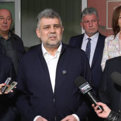 Marcel Ciolacu, în campanie electorală în Dâmbovița