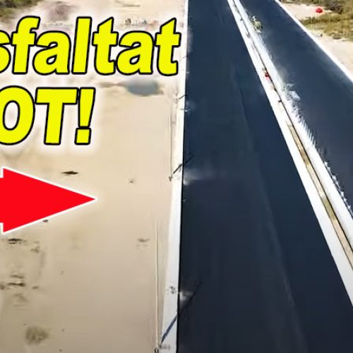 Buzău: Podul A7 de la Rm. Sărat asfaltat complet