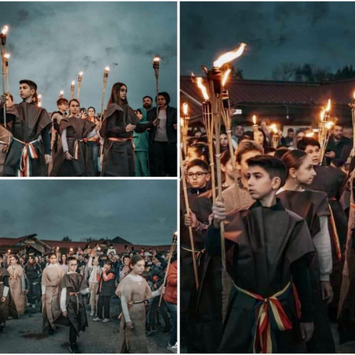 Imagini desprinse din poveștile străvechi în Argeș