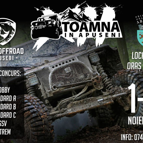 Concursul de OffRoad "Toamna în Apuseni" - In Memoriam Andrei Piedemonte