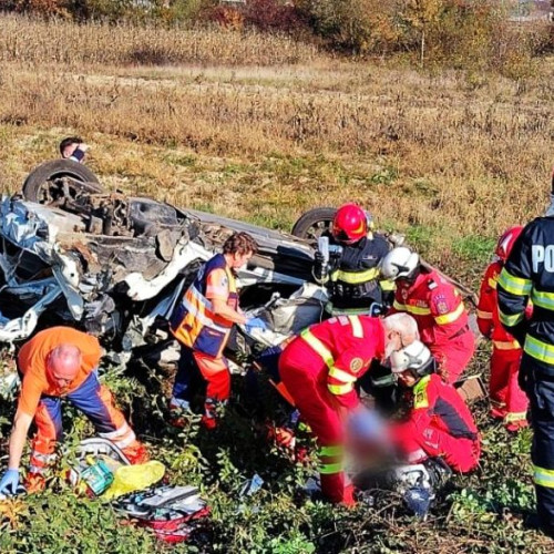Accident pe DN 73 în Argeș