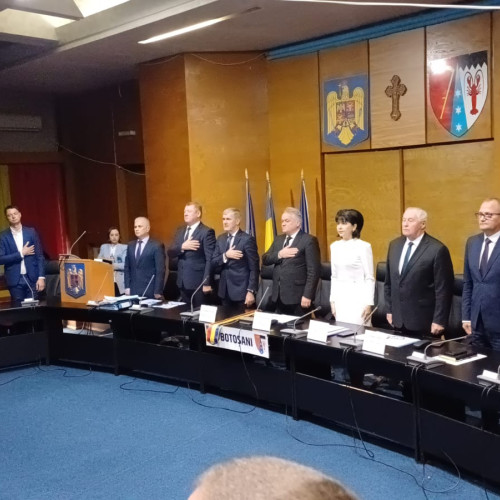 Noul președinte al Consiliului Județean Botoșani a depus jurământul
