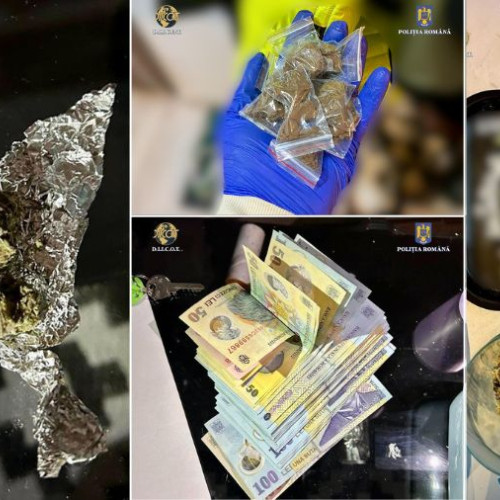 Patru tineri reținuți pentru trafic de droguri în Bacău