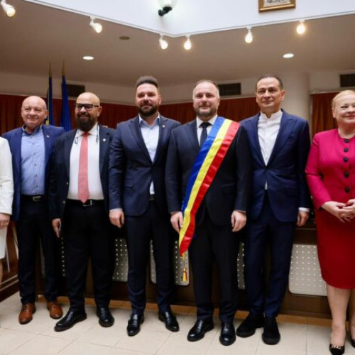 Ceremonie de depunere a jurământului pentru noul primar al Sectorului 2