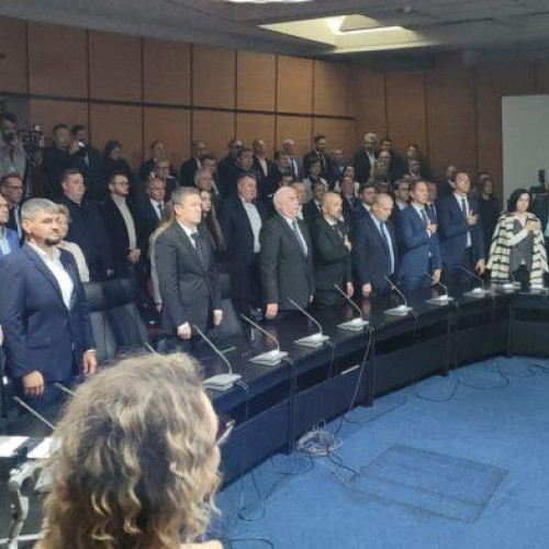 Consiliul Judetean Botoșani a fost investit astăzi