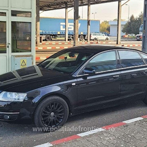 Sucevean prins cu o mașină căutată de autoritățile franțuzești la frontiera Petea