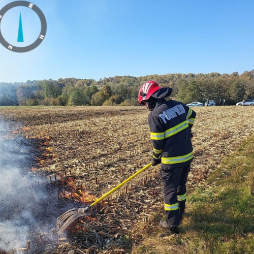 Pompierii din Arad, acțiuni ample în weekendul trecut pentru gestionarea situațiilor de urgență