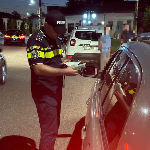 Jandarm intervenție rapidă în cazul unui șofer în stare de ebrietate în Botoșani