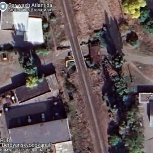 Sabotaj la Berdiansk: Un pod feroviar a fost distrus de forțele ucrainene