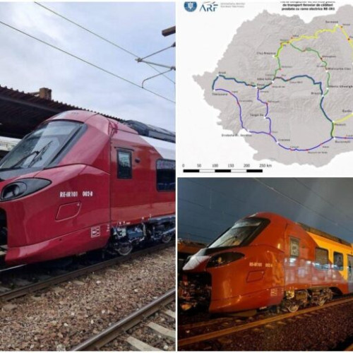 Introducerea trenurilor electrice Alstom pe rutele din România începând cu noiembrie 2024