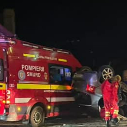 Accident rutier grav în Florești, județul Cluj
