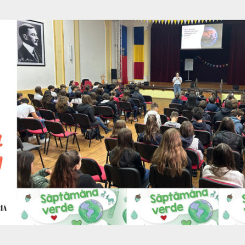 Liceul Greco-Catolic Iuliu Maniu din Oradea a organizat "Săptămâna Verde"