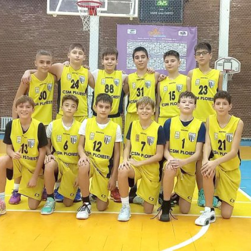 Echipa U17 a CSM BBA Petrolul Ploiești avansează în Faza II-a a campionatului