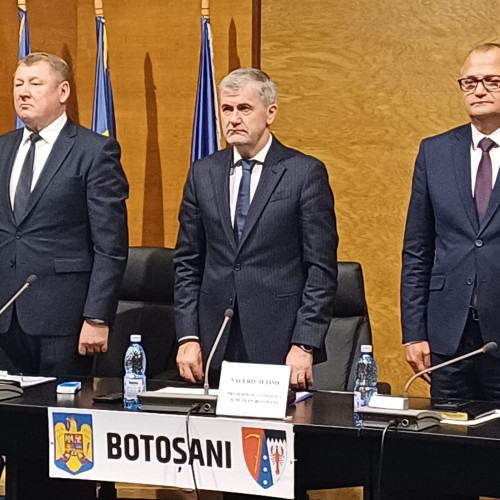 Noul președinte al Consiliului Județean Botoșani, Valeriu Iftime, anunță componența cabinetului său