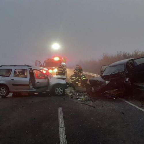 Accident teribil în Giuluvaz: un șofer a murit după un impact între două mașini