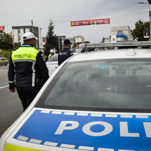 Argeș: Tânăr de 21 de ani, aproape de coma alcoolică, prins la volanul unei mașini neînmatriculate