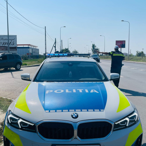Acțiune a poliției în Dorohoi pentru ordine și siguranță