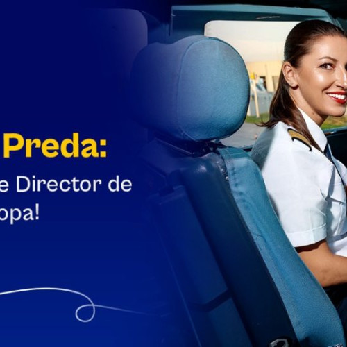 Cristina Preda devine prima femeie din Europa numită Director de Zbor al unei companii aeriene