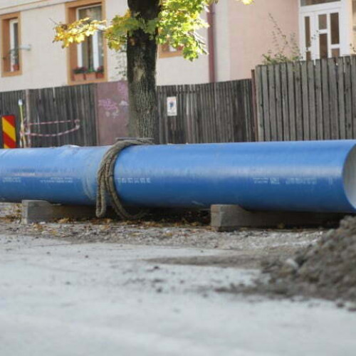 Lucrări de deviere a conductei în cartierul Astra din Brașov