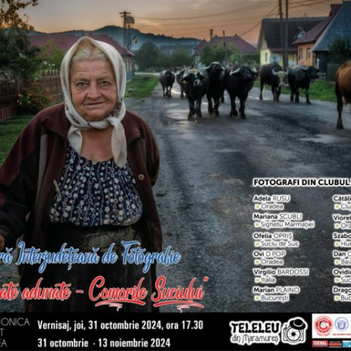 Tabăra de fotografie "De pe sate adunate - comorile Suciului" a adus 12 artiști în Maramureș