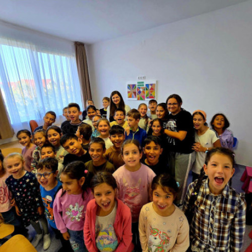 Copiii de la Centrul de Zi învață despre sănătate la atelierele &quot;Sănătatea mea&quot;