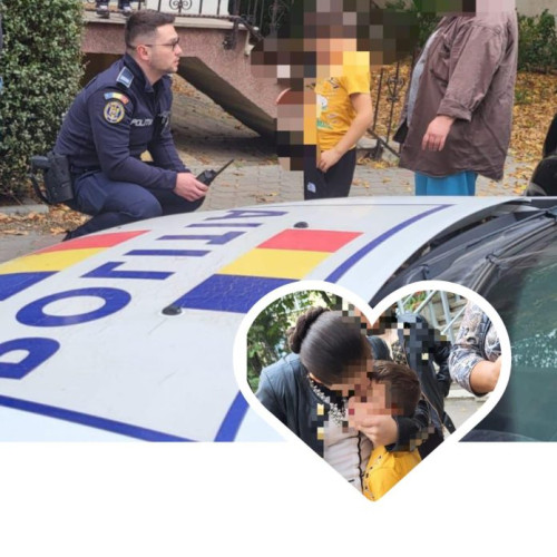 Un băiețel rătăcit a fost găsit în Focșani